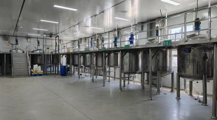 Beijing Junjing Hotel Products Co., Ltd. factory production line