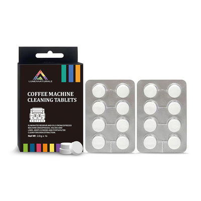 Solid Coffee Machine Cleaning Tablet 2g 8pcs for Espresso Machine and Coffee Maker