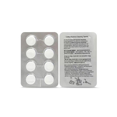 Solid Coffee Machine Cleaning Tablet 2g 8pcs for Espresso Machine and Coffee Maker