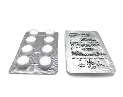 Solid Coffee Machine Cleaning Tablet 2g 8pcs for Espresso Machine and Coffee Maker