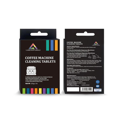 Solid Coffee Machine Cleaning Tablet 2g 8pcs for Espresso Machine and Coffee Maker