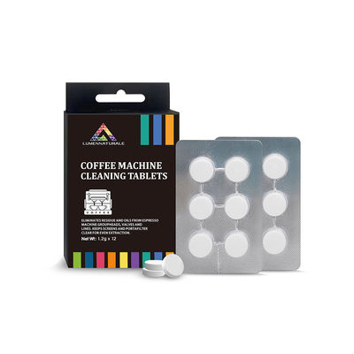 Cleaning Tablet for Eco Friendly Removal of Coffee Oils and Residues in Machines