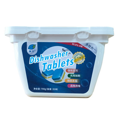 Kitchen Detergent Dishwasher Tablets Bulk Manufacture for Ultra Clean Capsules