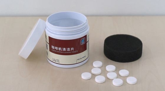 Professional Solid Detergent for Fully Automatic Coffee Equipment Cleaning Tablets