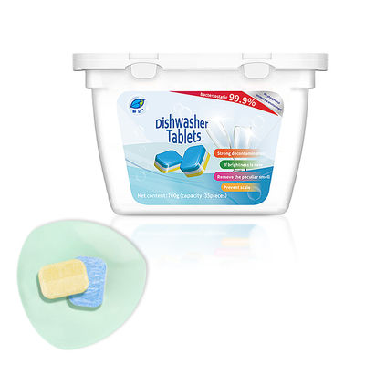 Highly Effective Synergetic Dishwasher Tablets for Applicable Washers
