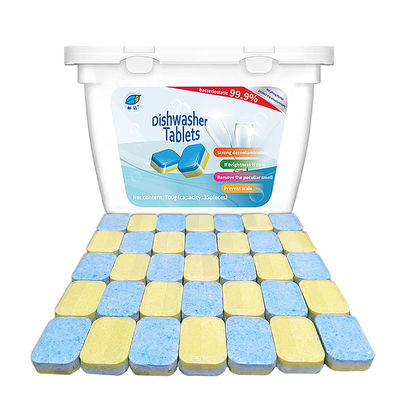 Highly Effective Synergetic Dishwasher Tablets for Applicable Washers