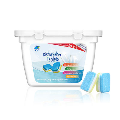 Highly Effective Synergetic Dishwasher Tablets for Applicable Washers