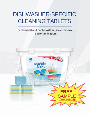 Solid Detergent Dishwasher Tablets Somat All In 1100 for Cleaning