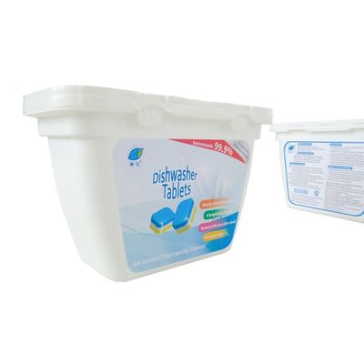 Function Dishwasher Tablet Detergent Individually Wrapped Dishwashing Tablets for Cleaning