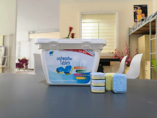 Sustainable Dishwasher Tablets Powerful 3 In1 Detergent for Sparkling Clean Dishes