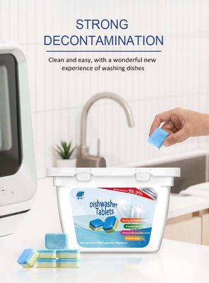 Ezel Turkey's 50%-80% Active Ingredient Content Dishwasher Tablets 20 Tabs for Sustainable