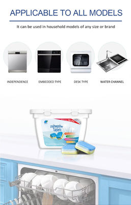 Ezel Turkey's 50%-80% Active Ingredient Content Dishwasher Tablets 20 Tabs for Sustainable