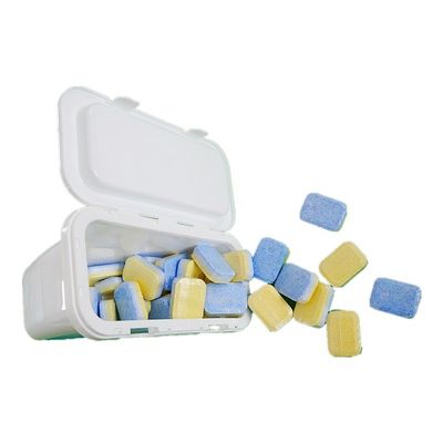 Dishwasher Detergent Concentrated Rinse Block with 50%-80% Active Ingredient Content