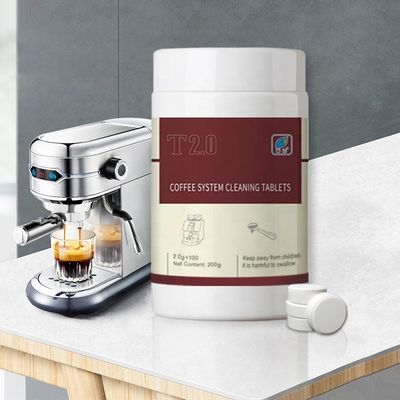 Super Clean Cleaning Tablets For Coffee Machines Rapid Dissolution for Hotel and Cafe