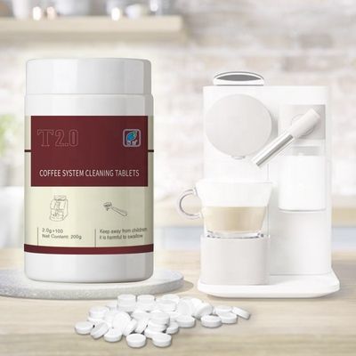 Super Clean Cleaning Tablets For Coffee Machines Rapid Dissolution for Hotel and Cafe