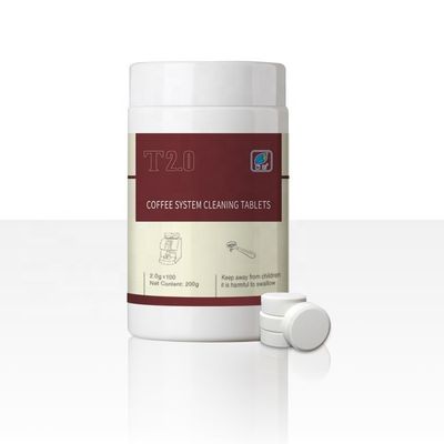 Super Clean Cleaning Tablets For Coffee Machines Rapid Dissolution for Hotel and Cafe