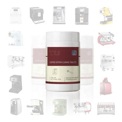 Bottled Automatic Coffee Machine with White Cleaning Tablet Affordable and Effective