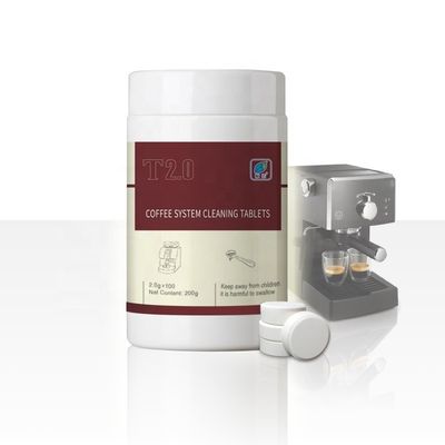 Bottled Automatic Coffee Machine with White Cleaning Tablet Affordable and Effective