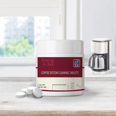 OEM Solid Coffee Machine Cleaning Tablets Stain Removal for Large-Scale Applications