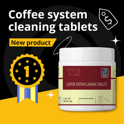 1gx100pcs Functional Full Automatic Espresso Coffee Descaling Agent for Deep Cleaning