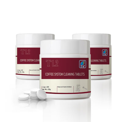 Highly Effective Coffee Machine Cleaning Tablets 1.2g Detergent for Deep Cleaning