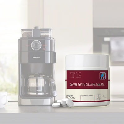 Highly Effective Coffee Machine Cleaning Tablets 1.2g Detergent for Deep Cleaning