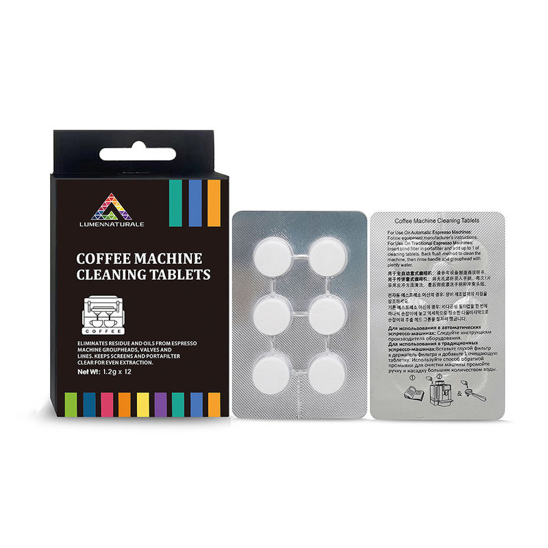 Cleaning Tablet for Eco Friendly Removal of Coffee Oils and Residues in Machines